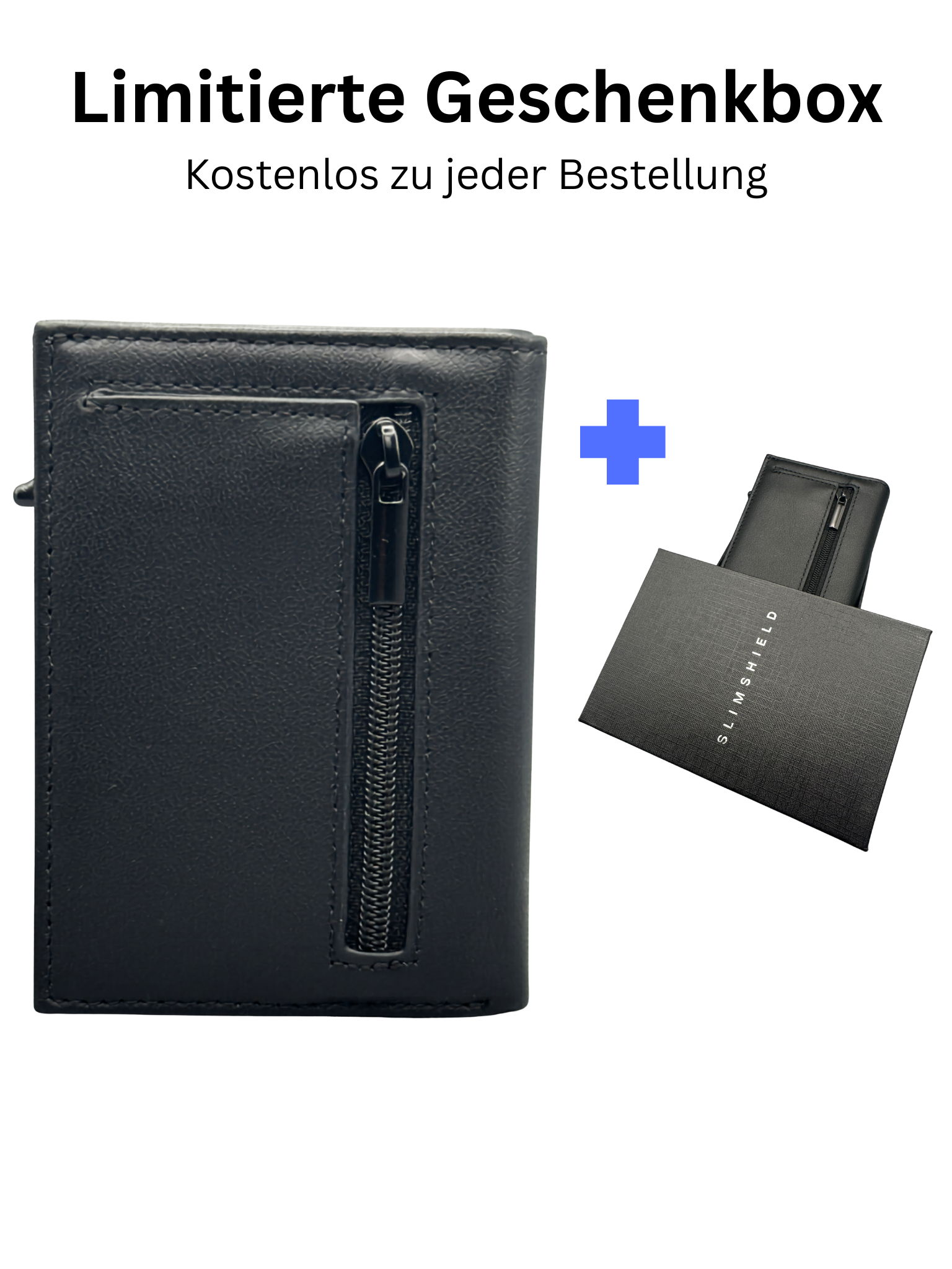 Slimshield - Premium Wallet mit Münzfach