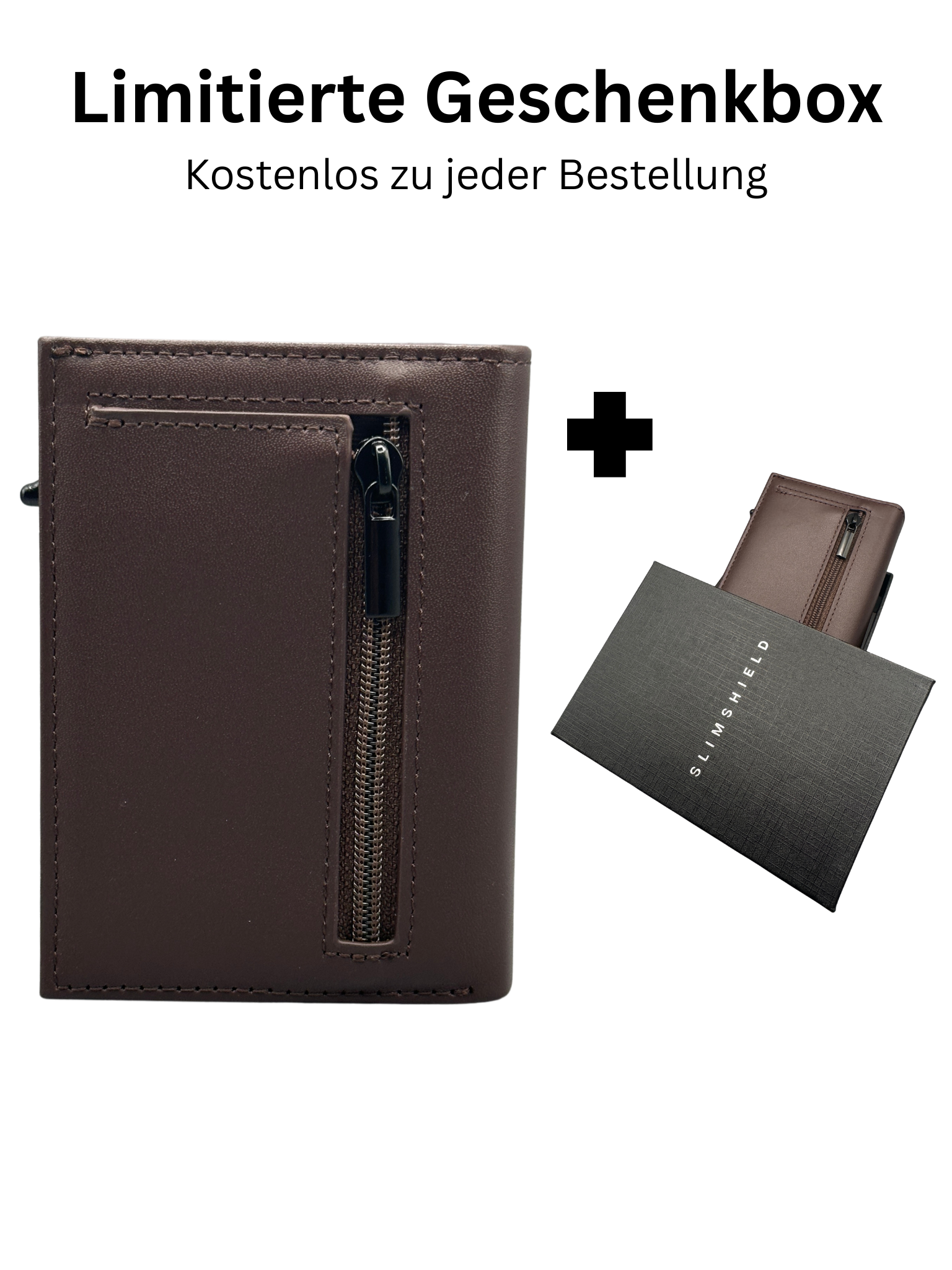 Slimshield - Premium Wallet mit Münzfach