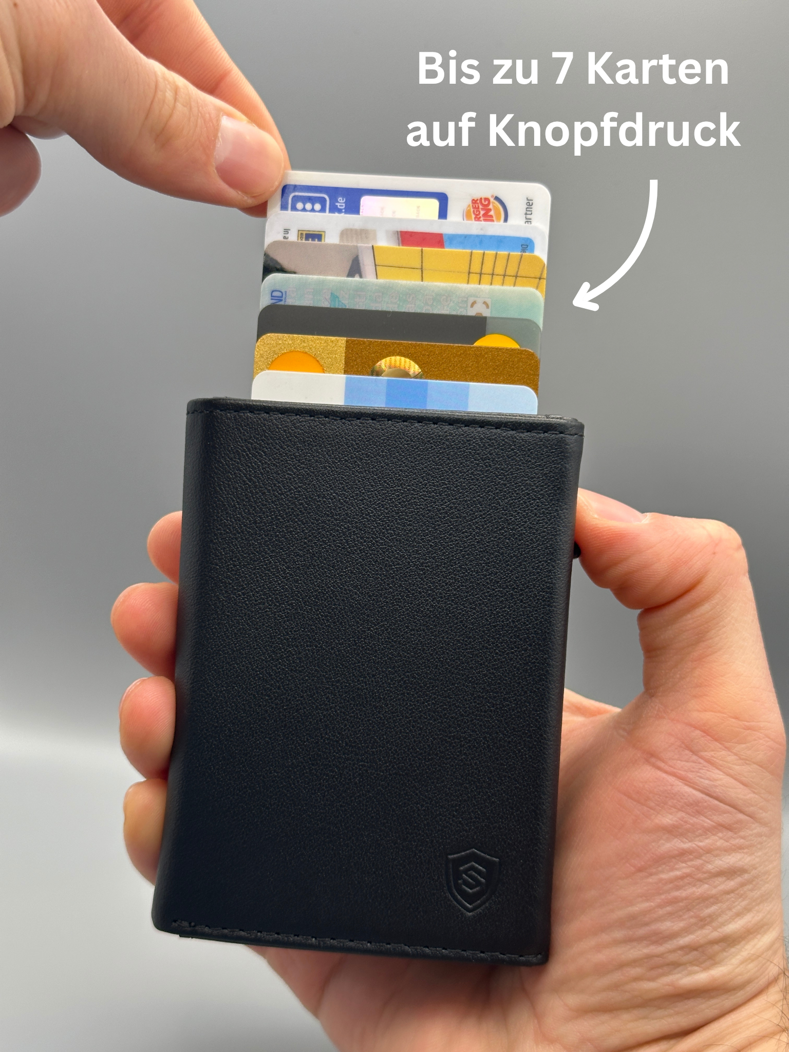 Slimshield - Premium Wallet mit Münzfach