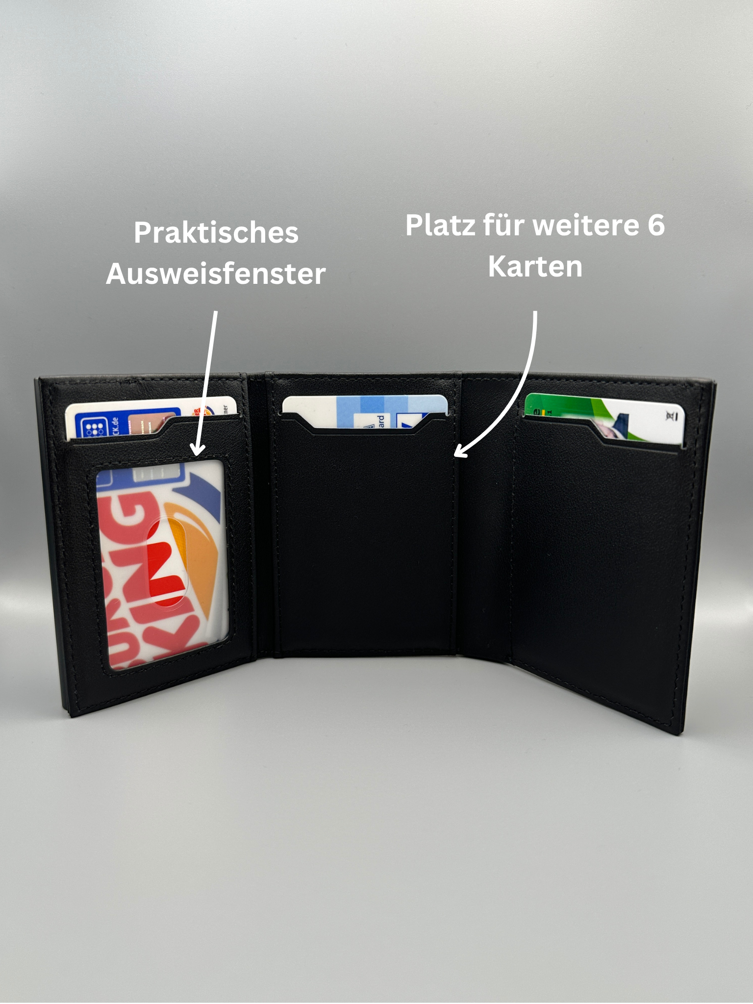 Slimshield - Premium Wallet mit Münzfach